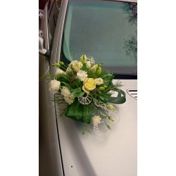 Car decoration for the wedding